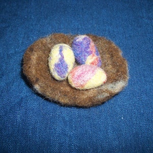 Nadelfilz Ostereier, Ostereier, Mini Ostereier, bunte Ostereier