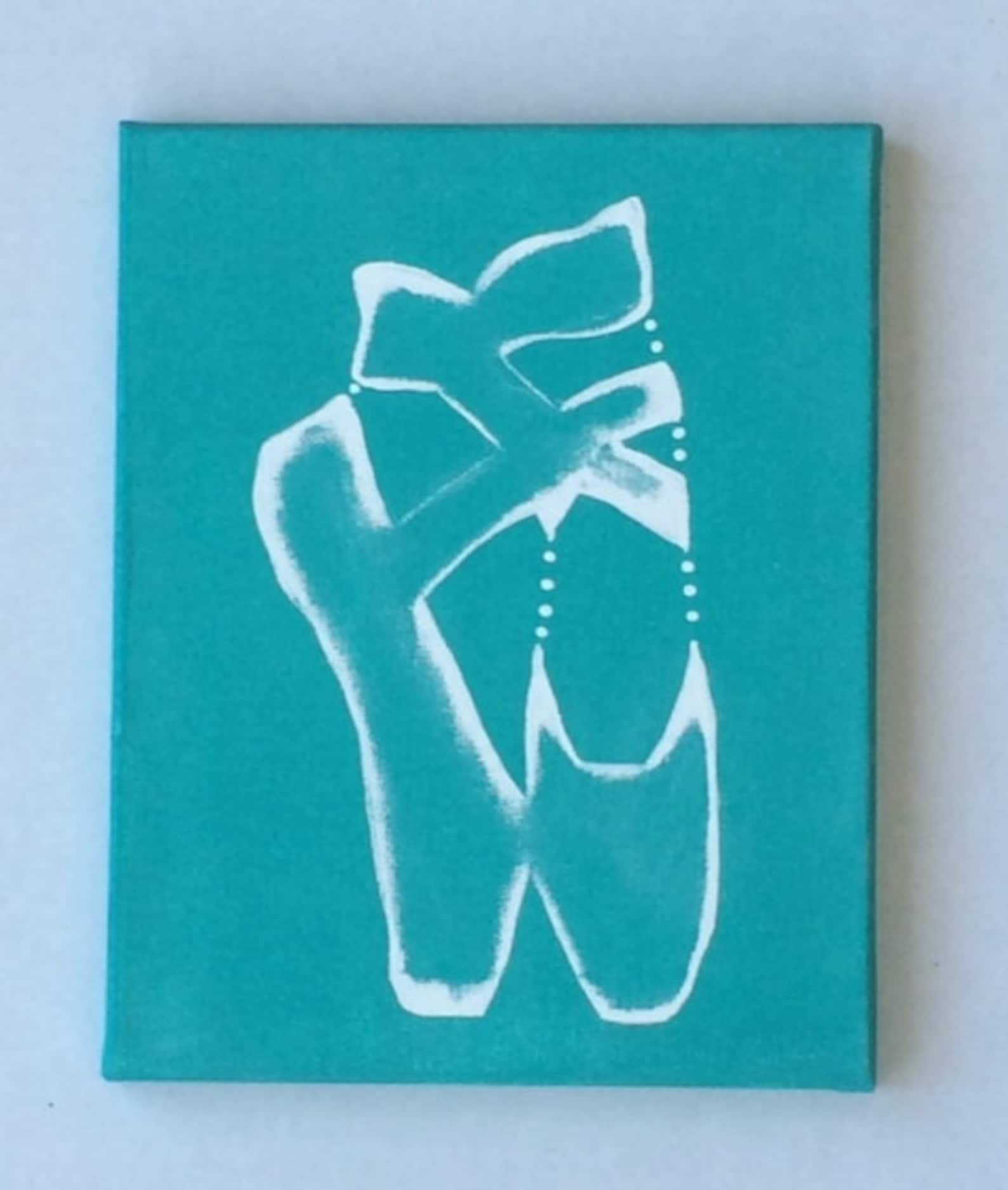 ballet art, ballerina art, original canvas art, girls room aqua, dance art, pointe shoes, dance studio art, girls rooms, ballet ballet art, ballerina art, original canvas art, girls room aqua, dance art, pointe shoes, dance studio art, girls rooms, ballet