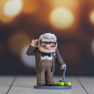 Carl Fredricksen From Disney&#39;s Movie &quot;UP&quot; Christmas Ornament