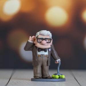 Carl Fredricksen From Disney's Movie "UP" Christmas Ornament