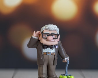Carl Fredricksen From Disney's Movie "UP" Christmas Ornament