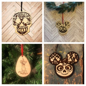 Black Friday Sale! Coco&#39;s Lover Christmas Ornament set of 4