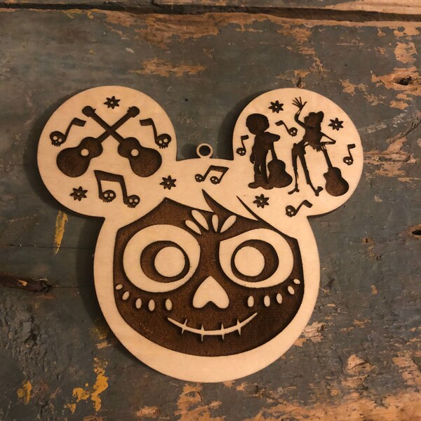 Coco Miguel Sugar Skull Ornament