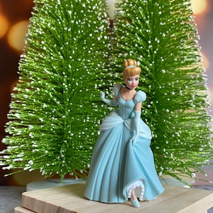 cinderella dress christmas tree Gold and Blue Christmas Decorations - My Cinderella Tree!