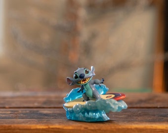 Surfer Stitch from Lilo and Stitch Christmas Ornament