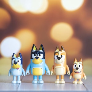 Bluey & Family Ornament set