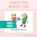 Printable Valentines Card | Legend of Zelda Valentine's Card | My Missing Piece | Printable Card | Gamer Love Card - INSTANT DOWNLOAD
