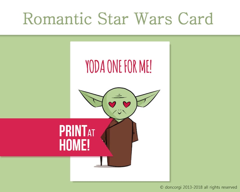 Printable Star Wars Passionate Card Yoda 1 For Me Star Wars Enthusiast Enjoy Card Star Wars Valentines Card Star Wars Present - Down load picture about Yoda Printable referred to as Printable Star Wars Passionate Card Yoda just one For Me Star Wars Supporter Get pleasure from Card Star Wars Valentines Card Star Wars Reward - Obtain