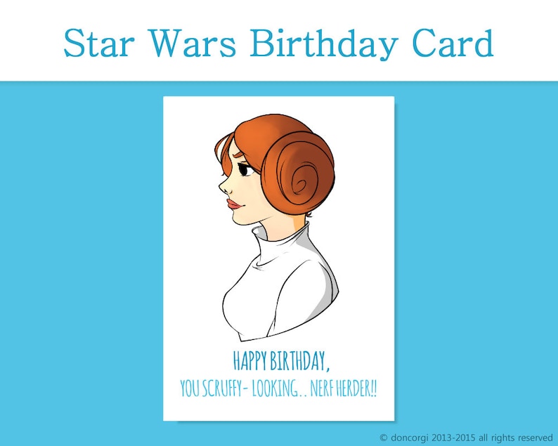 star-wars-birthday-card-princess-leia-printable-card-etsy
