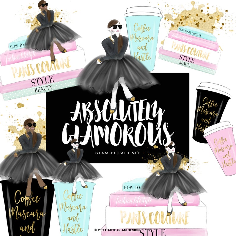 Download Png Absolutely Glamorous Books Coffee Mascara Hustle 300 Dpi Fashion Clip Art Hand Drawn Clip Art Girl In Tulle Skirt Illustration Clip Art Art Collectibles