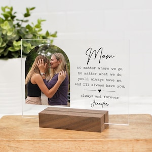 Picture Frame For Mom, Mother of the Bride Gift from Daughter, Sentimental Gifts for Mom