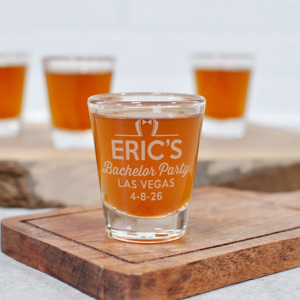 Bachelor Party Shot Glasses - Bachelor Party Favors