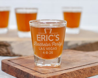 Bachelor Party Shot Glasses - Bachelor Party Favors