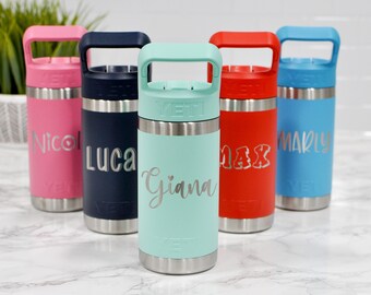 Personalized Kids YETI Water Bottle - Engraved Yeti Jr Rambler - Custom Kids Yeti