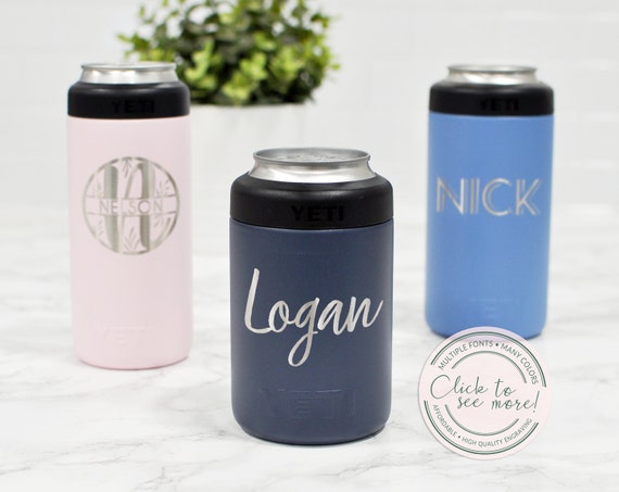 Custom engraved yeti best sale colster