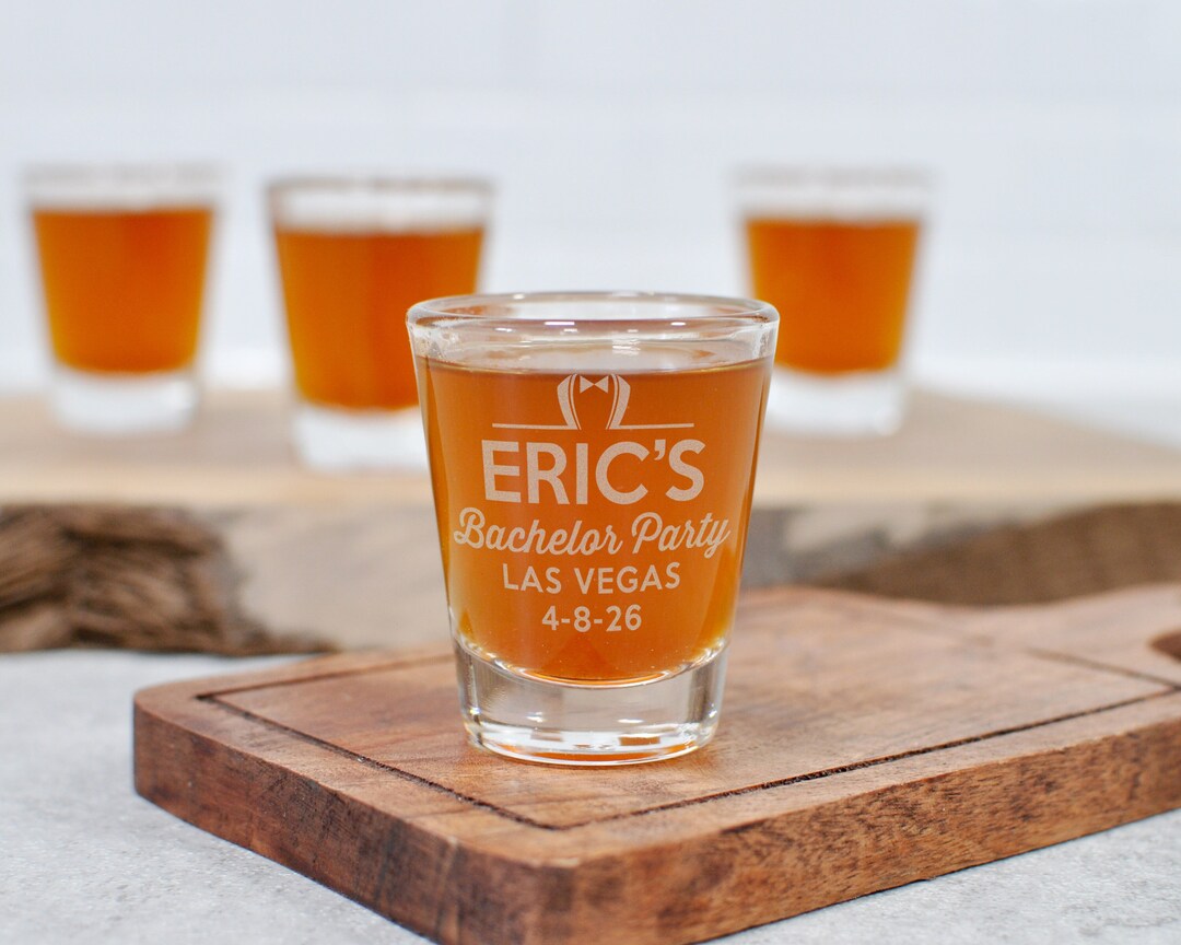 Bachelor Party Shot Glasses Bachelor Party Favors Etsy