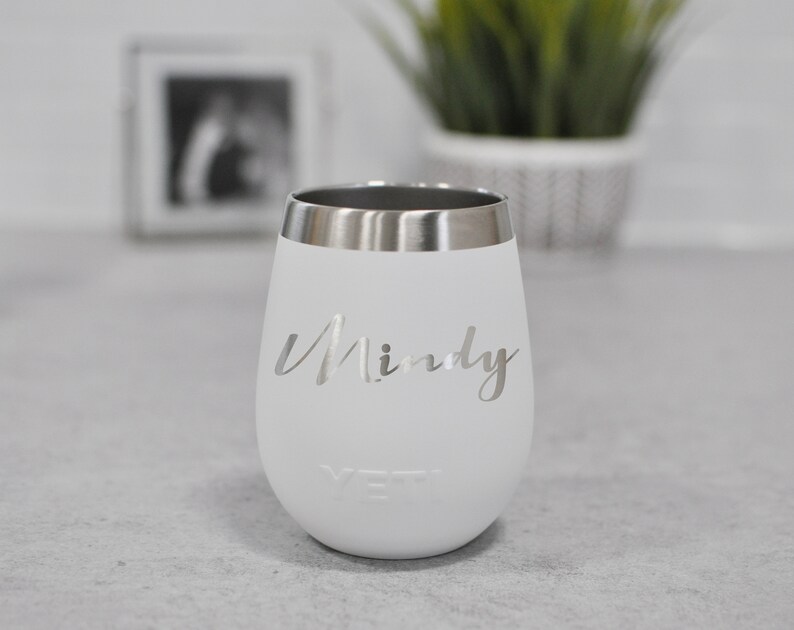 Yeti Wine Tumbler Personalized Yeti Wine Cup Custom Yeti Etsy