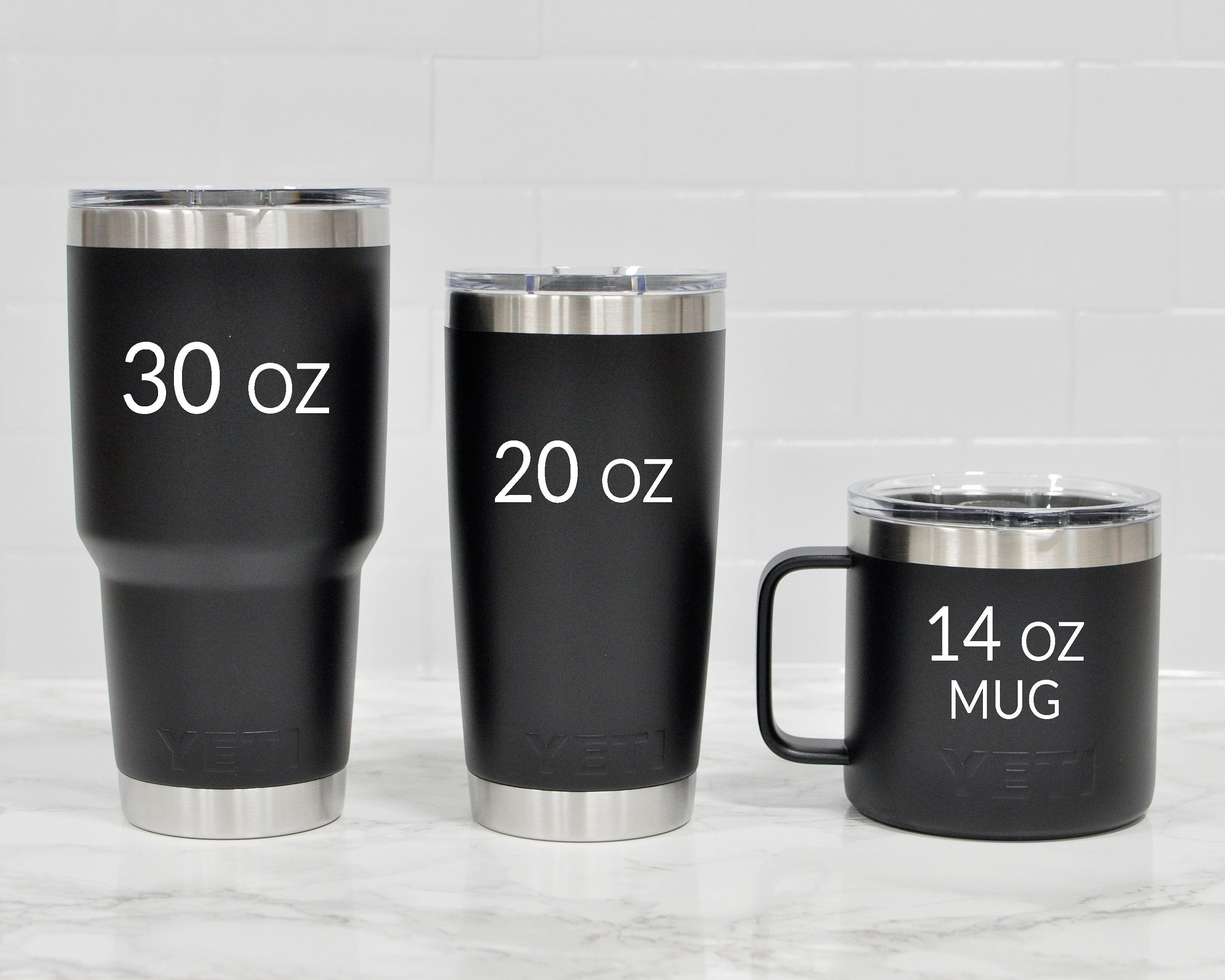 Custom Engraved YETI® 20 Oz or 30 Oz Tumblers 