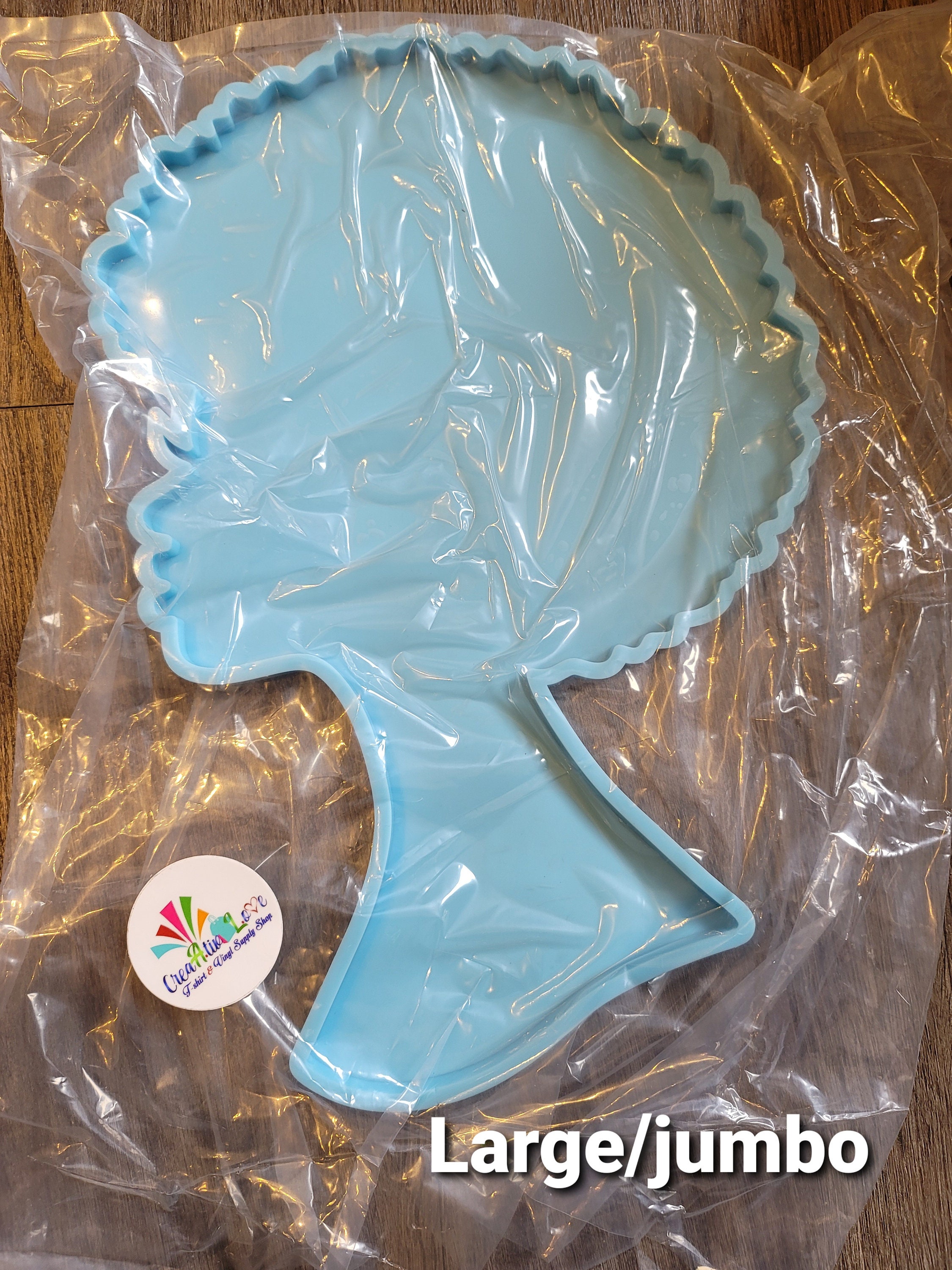 African Woman Head Resin Mold Etsy UK