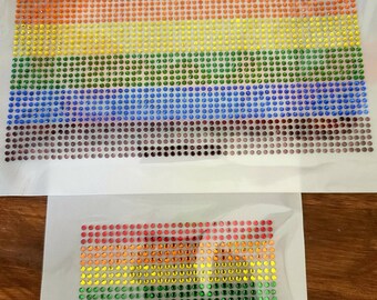 Pride Rhinestone Transfer Rhinestone Pride Flag - Etsy