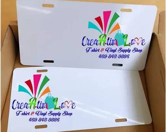 Sublimation Blank License Plate