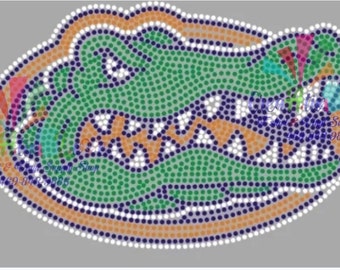 Florida Gators Rhinestone Transfer