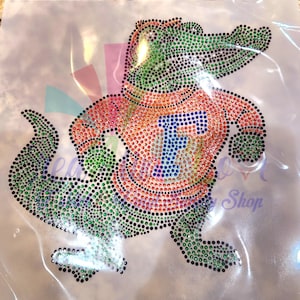 Gators Albert Rhinestone Transfer