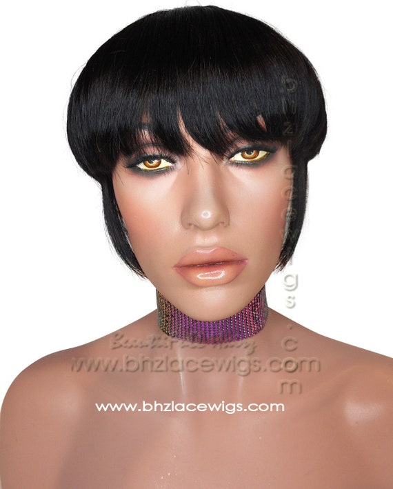 New Tlc T Boz Inspired Hair Trendy 100 Human Hair Etsy