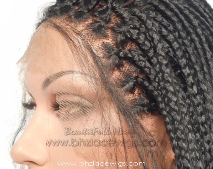 BIG SALE// Braid Lace Wig Jamaica Braided Lace Front Wig Etsy