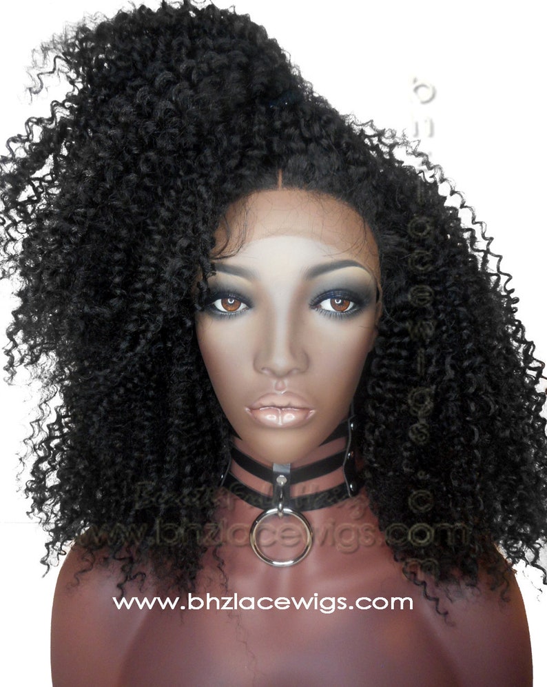 NEW! Kinky Curly Lace front wig Kelly Rowland Lace Front wig deep part 4c curly lace front wig 4b hair kinky curly lace wig afro curly wig 