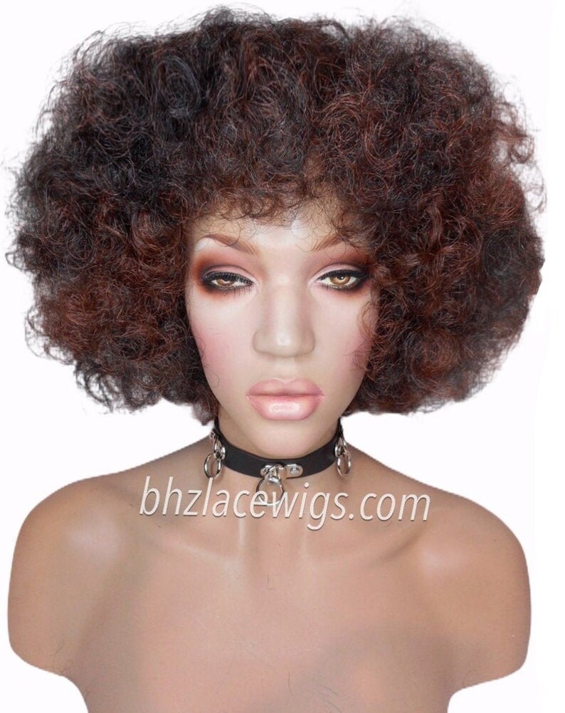 NEW Full cap soft Afro curl wig big afro curl wig natural Etsy