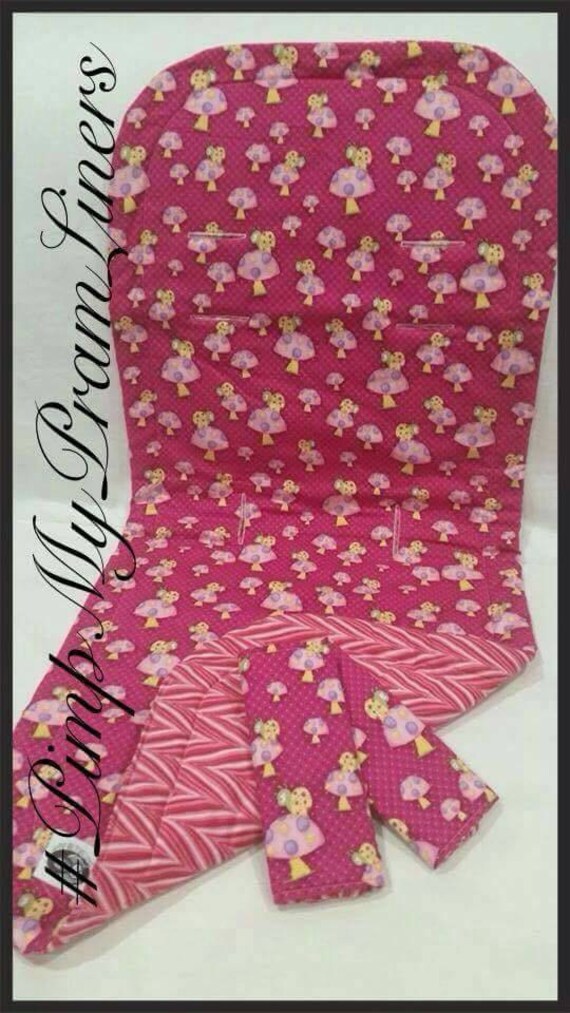 pink pram liner