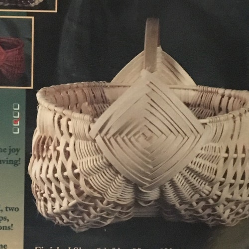 Egg Basket Weaving Kit Intermediate Level Complete Basket Etsy
