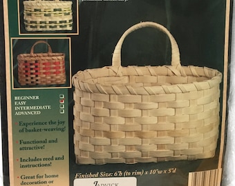 Complete Basket Letter Kit, Level Easy, Weaving Kit