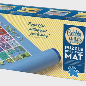 Jigsaw Puzzle Roll Away Mat, Store In-Progress Puzzles, Puzzle Gifts, Puzzle lovers, Puzzle Saver,