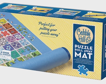 Jigsaw Puzzle Roll Away Mat, Store In-Progress Puzzles, Puzzle Gifts, Puzzle lovers, Puzzle Saver,