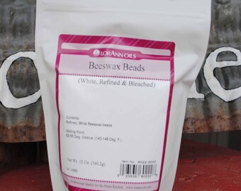 Beeswax Beads, (White, Refined, and Bleached), Great for Crafts, Craft wax, body care ingredients, natural ingredients, beeswax, honey bee