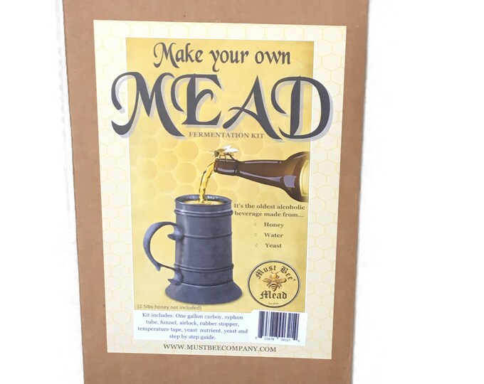Make Your Own Mead Kit Everything You Need Honey Wine Etsy