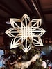 Christmas Tree Star Topper, Star of David, Advent Star, Carolina Star, Hand Woven, Basket Weaving Star, Farmhouse Decorations, Swedish Star 