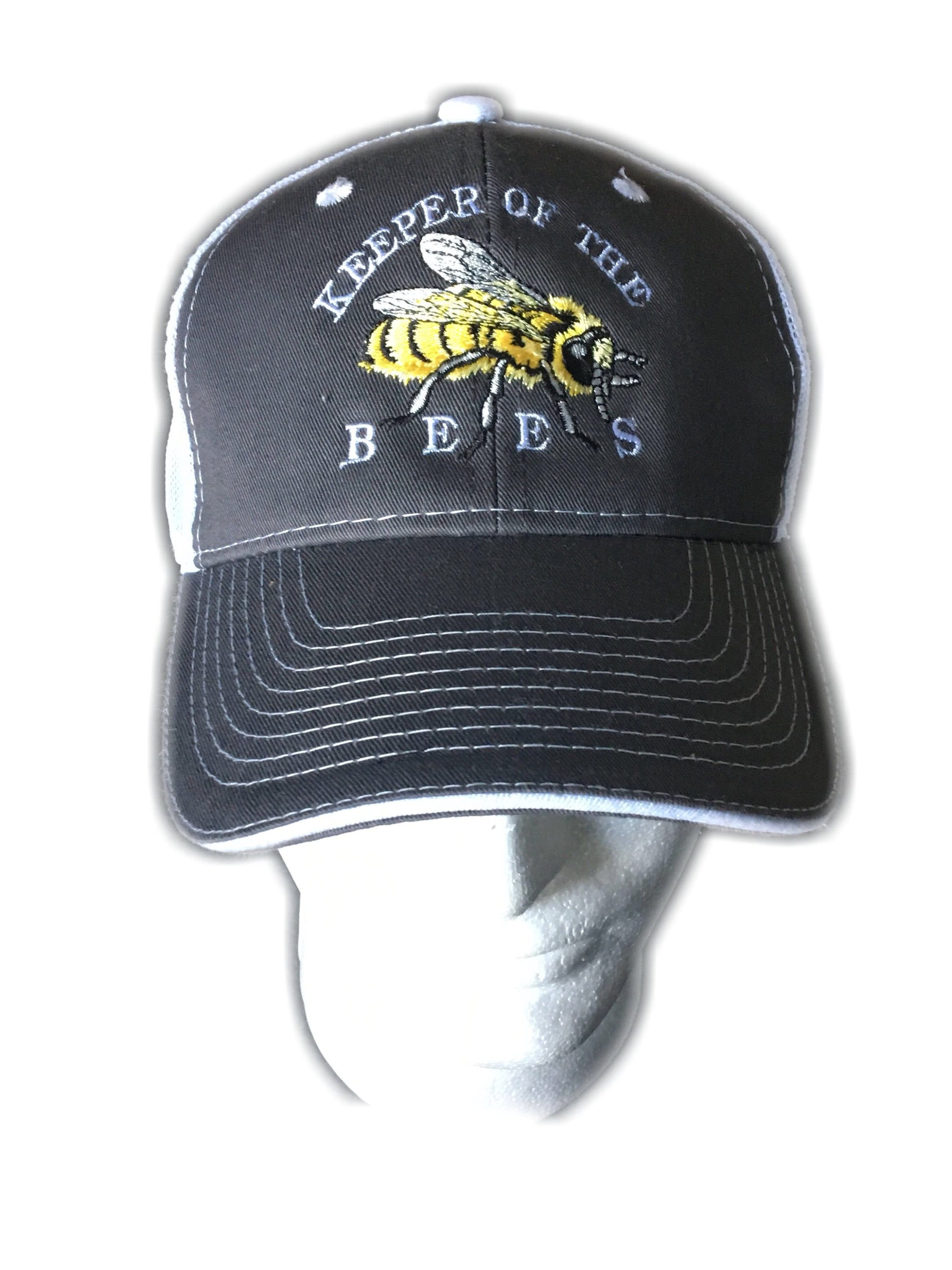 Keeper of the Bees Vented Baseball Cap, Cool Gift, Awesome Beekeeper …