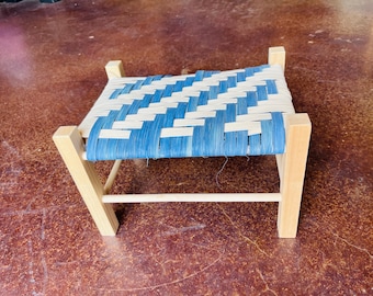 DIY Basket Weaving Stool Kit for Beginners