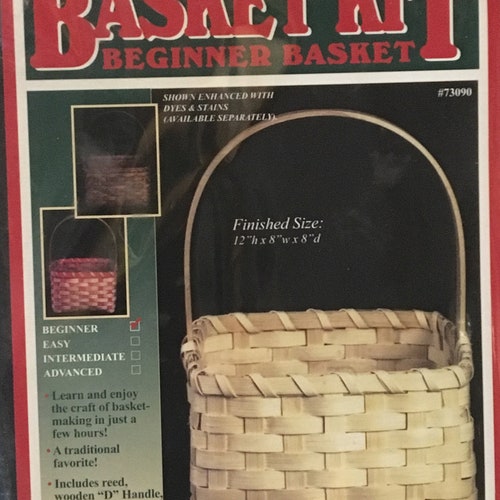 Beginner Basket Making Kit Weaving Kit Etsy