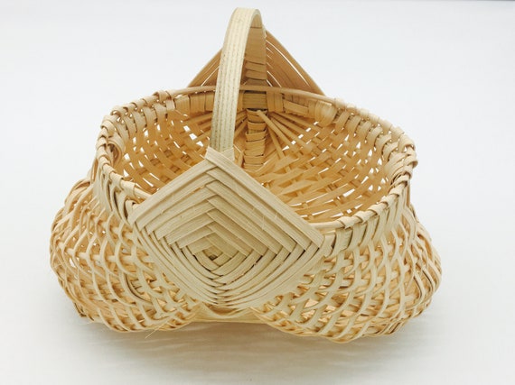 Egg Basket Weaving Kit, Intermediate Level, Complete Basket Making Kit