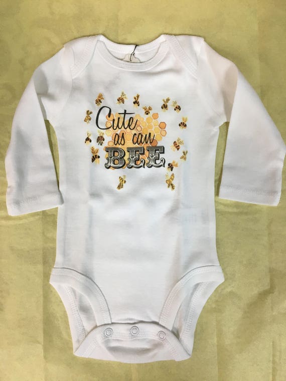 baby bee onesie