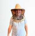 Combo Straw Hat Beekeeping Veil