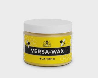 Versa-Wax, Beeswax Polish For Metals and Wood , Wood & Metal Protector, Protect Preserve Crafts and Woodworking, Metal Polisher