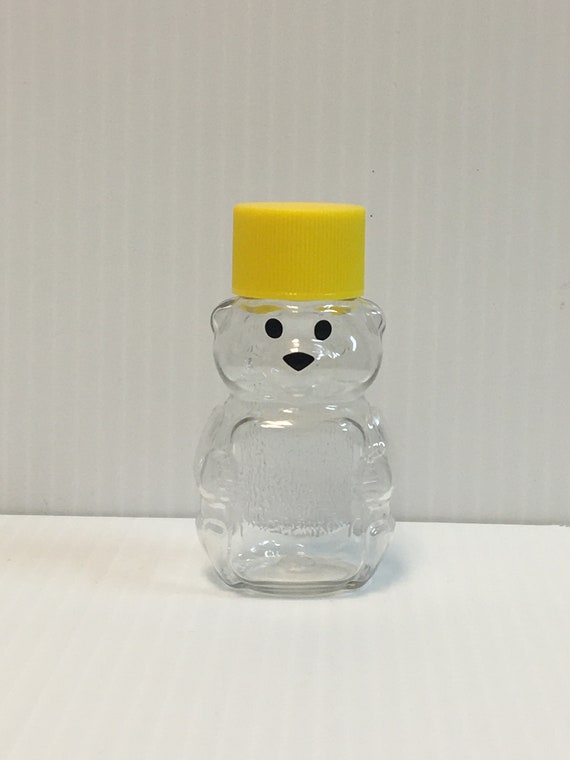 2oz. Bears Honey Containers Packs, Bottles for Honey, Plastic