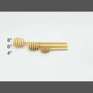 25er-Pack Honig Stab, Löffel, Drizzler, Honig Löffel, Tropff, Honig Topf, Ahornsirup, Honig Rührer