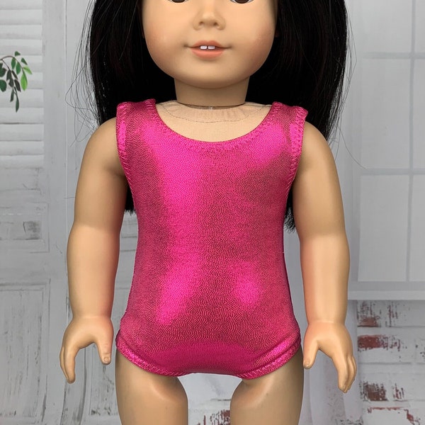 Shiny Leotard - Choose Color - Doll Clothes fits 18" Dolls