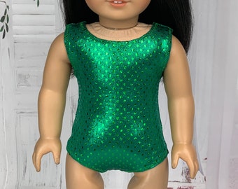 Sparkle Leotard - Choose Color - Doll Clothes fits 18" Dolls